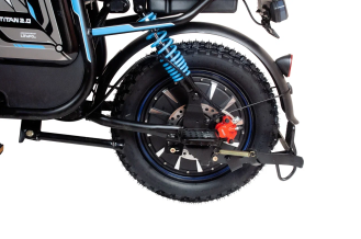 Электровелосипед Minako Titan 2.0 синий