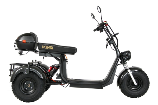 Трехколесный электроскутер Ikingi X7 Pro Trike