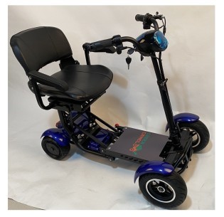 Трицикл GreenCamel Кольт 801 FAT (36V 15,6Ah 2x400W), синий