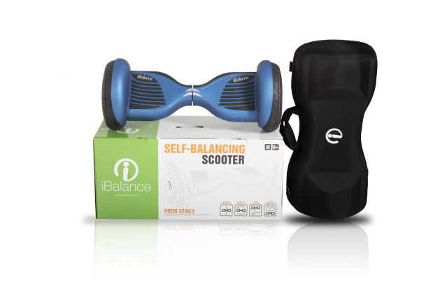 Гироскутер iBalance Prem Series 10.5 дюймов с приложением, синий матовый