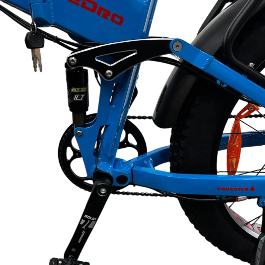 Электровелосипед eDro Forester Синий